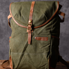 Canvas Mens Cool Backpack Bag Sling Bag Large Travel Bag Hiking Bag for Men
