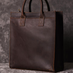 Genuine Leather Mens Cool Messenger Bag Handbag Briefcase Work Bag Business Bag for men