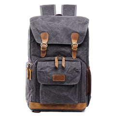 GREEN LARGE CANVAS WATERPROOF MENS CANON CAMERA BACKPACK DSLR CAMERA BAG NIKON CAMERA BAG DSLR CAMERA BAG - iwalletsmen