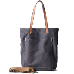 Khaki Vintage Canvas Men Womens Large Tote Bag Green Canvas Shoulder Tote Bag Shopper Tote For Men - iwalletsmen