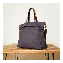 Canvas Cool Mens Tote Bag 14 inches Canvas Handbag Canvas Messenger Bag for Men Women - iwalletsmen