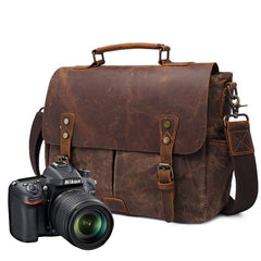 Mens Canvas Camera Handbag Camera Side Bag Camera Shoulder Bag for Men - iwalletsmen