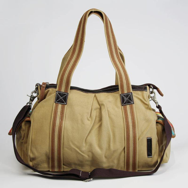 Cool Canvas Black Men 13 inches Messenger Bag Green Side Bag Travel Handbag For Men - iwalletsmen