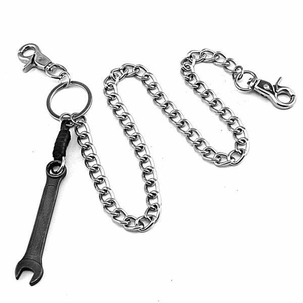 Bright Silver Punk Pants Chain Fashion Wallet Chain Jeans Chain Jean Chains For Men - iwalletsmen