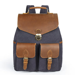 Canvas Leather Mens 14