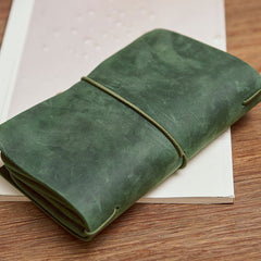 Cool Leather Canvas Mens Bifold Long Wallet Leather Long Wallet for Men - iwalletsmen