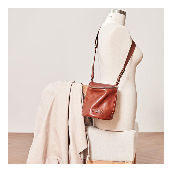 Fashion Brown Leather Mens Womens Bucket Side Bag Black Bucket Messenger Bag For Men and Women - iwalletsmen