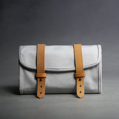 Fashion Canvas Men's Trifold Multi-Function Digital Storage Bag Mobile Phone Bag For Men - iwalletsmen