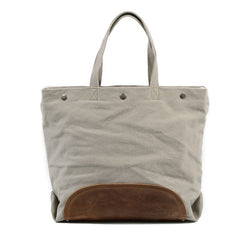 Mens Waxed Canvas Tote Purse Handbags Canvas Shoulder Bag for Men - iwalletsmen