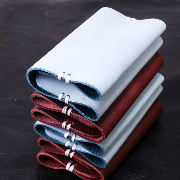 Handmade Leather Mens billfold Wallet Cool Leather Wallet Slim Wallet for Men Women