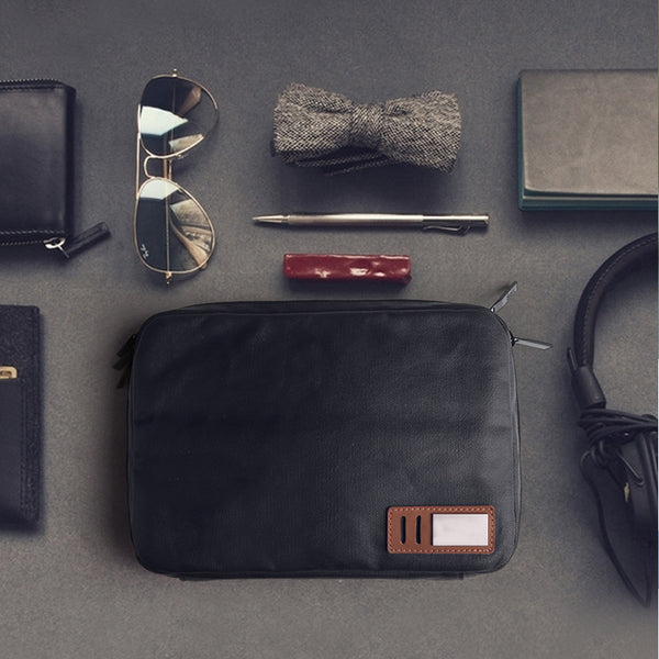 Fashion PVC Canvas Men's Waterproof Mobile Bag Storage Bag Clutch Bag For Men - iwalletsmen