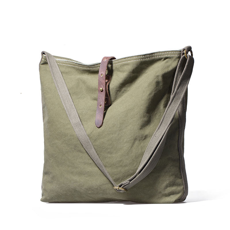 Cool Mens Canvas Side Bag Messenger Bag Canvas Shoulder Bag for Men - iwalletsmen