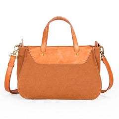 Canvas Leather Womens Handbag Messenger Bag Side Bag for Women - iwalletsmen