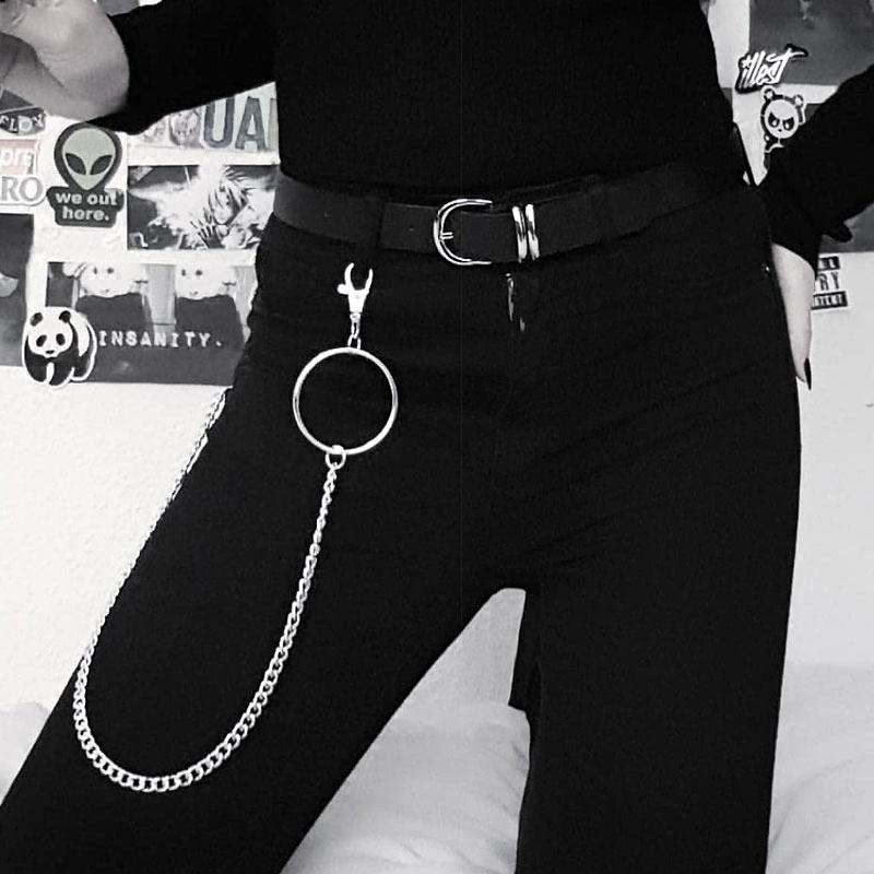 thumbnail image 2 of Miglaja Wallet Chain 60cm - Punk Style Metal Chain For Jeans & Biker Pants Accessories 2 of 11