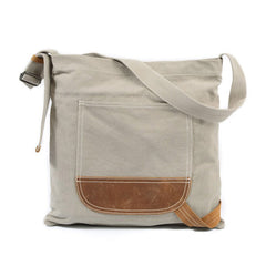 Mens Canvas Side Bag Messenger Bag Canvas Courier Bag Shoulder Bag for Men - iwalletsmen
