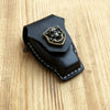 Handmade Black Leather Mercedes-Benz C S E Mens Car Key Case Mercedes-Benz Car Key Holder - iwalletsmen