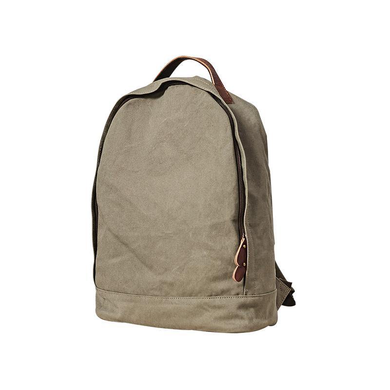 Canvas Mens Backpacks Canvas Satchel Backpack Canvas College Backpacks for Men - iwalletsmen