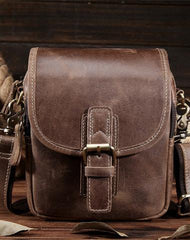 Leather Belt Pouch for Men Waist Bag BELT BAG Cell Phone Holsters Shoulder Bag For Men - iwalletsmen