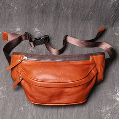 Black MENS LEATHER Brown FANNY PACK FOR MEN BUMBAG WAIST BAGS Chest Bag For Men - iwalletsmen