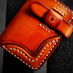 Brown Leather Wallet for Credit Cards Mens Leather Card Wallet Handmade Leather Card Wallets 