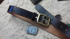 Handmade Vintage Leather Mens Belt Men Leather Belt for Men - iwalletsmen