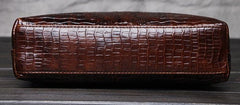 Cool Coffee Small Leather Mens Messenger Bag Shoulder Bag for Men - iwalletsmen