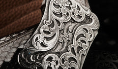 Handmade Genuine Leather Mens Belt Custom Cool Leather Men White Black Belt for Men