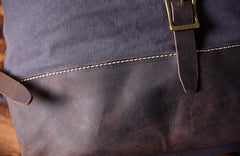 Canvas Mens Cool Backpack Bag Sling Bag Large Travel Bag Hiking Bag for Men