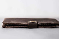 Vintage Leather Men Small Bifold Wallet Small Wallet for Men - iwalletsmen