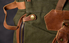 Canvas Mens Cool Backpack Bag Sling Bag Large Travel Bag Hiking Bag for Men