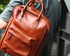 Cool Leather Mens Backpacks Travel Backpack Laptop Backpacks for men - iwalletsmen