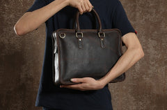 leather work bag for men Vintage leather briefcases for men brown leather briefcase briefcase leather laptop