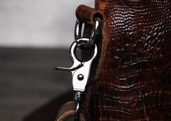 Cool Coffee Small Leather Mens Messenger Bag Shoulder Bag for Men - iwalletsmen
