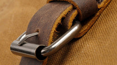 Mens Waxed Large Canvas Weekender Bag Canvas Travel Bag Canvas Overnight Bag for Men - iwalletsmen
