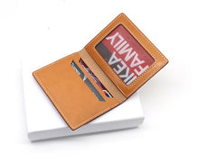 Cool Leather Mens Camouflage License Wallets Front Pocket Wallet Slim Card Wallet for Men - iwalletsmen