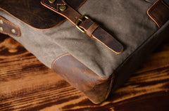 Canvas Mens Cool Messenger Bag iPad Bag Chest Bag Bike Bag Cycling Bag for men