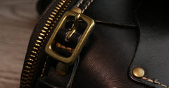 Leather Belt Pouch Mens Small Cases Waist Bag Hip Pack Belt Bag Fanny Pack Bumbag for Men