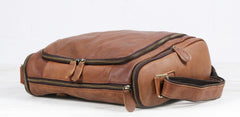 Cool Leather Brown Mens Messenger Bags Vintage Shoulder Bag  for Men - iwalletsmen