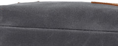 Cool Canvas Leather Mens Wristlet Bag Vintage Clutch Zipper Bag for Men - iwalletsmen