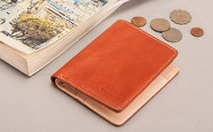 Leather Men Small Wallet Bifold Vintage Wallet for Men - iwalletsmen