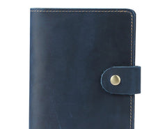 Cool Leather Mens Small Passport Wallet Slim Travel Wallets for Men - iwalletsmen