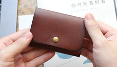 Leather Mens Front Pocket Wallet Small Wallets Card Wallet Change Wallet for Men - iwalletsmen