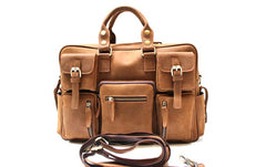Cool Leather Mens Large Travel Bag Handbags Shoulder Bags for men - iwalletsmen