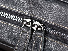 Handmade Leather Mens Cool Messenger Bag Work Bag Business Bag Briefcase Bag for men