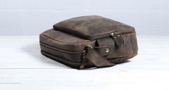 Cool Leather Vintage Mens Messenger Bags Small Shoulder Bags for Men - iwalletsmen