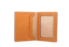 Leather Mens Card Wallets Small Wallet Slim Wallet Front Pocket Wallet for Men - iwalletsmen