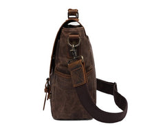 Mens Canvas Camera Handbag Camera Side Bag Camera Shoulder Bag for Men - iwalletsmen
