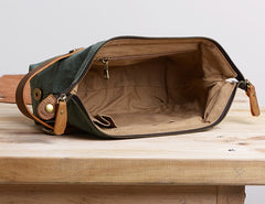Large Canvas Mens Clutch Bag Zipper Wristlet Bag Phone Purse for Men - iwalletsmen