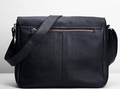 Handmade Leather Mens Cool Shoulder Bag Messenger Bag Chest Bag Bike Bag Cycling Bag for men