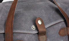 Mens Waxed Canvas Weekender Bags Canvas Travel Bag Canvas Overnight Bag for Men - iwalletsmen